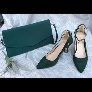 Shoes and matching purse